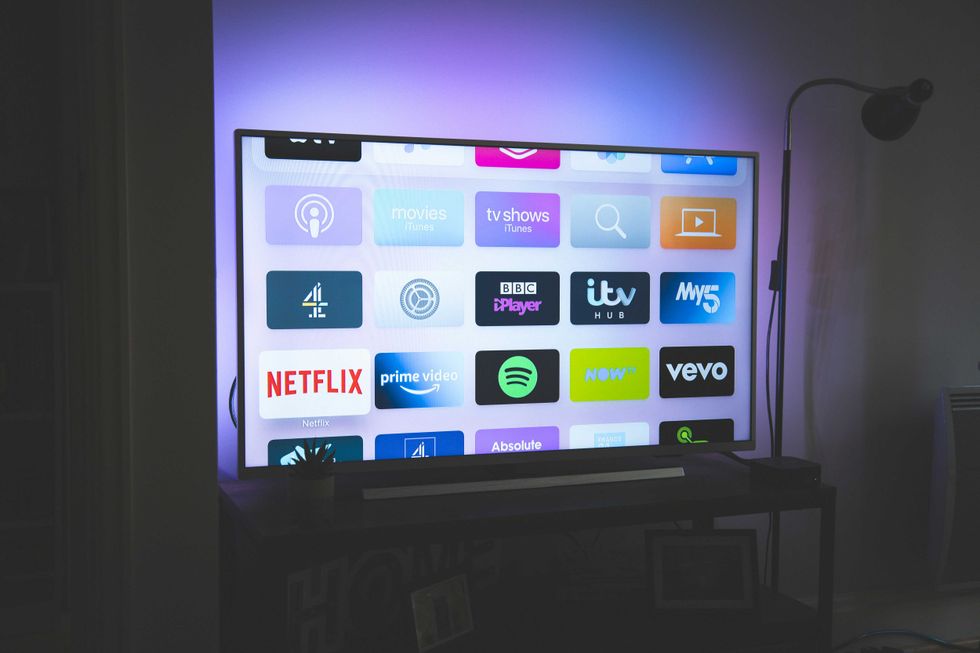 Streaming apps on TV