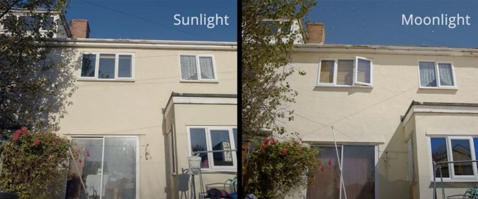 Sun v Moon light