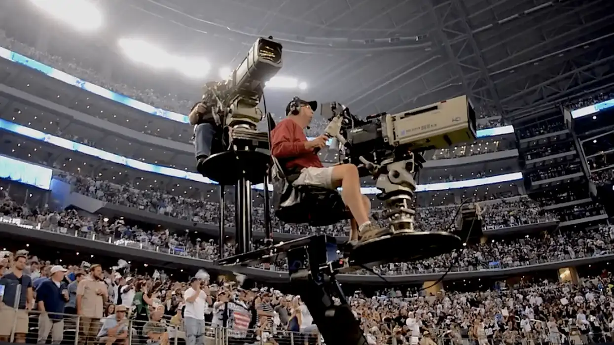 Sunday Night Football Camera Cart