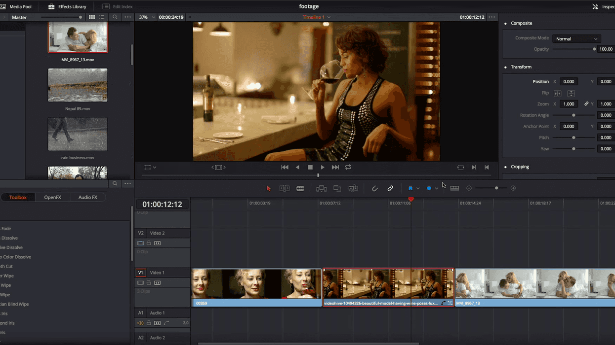Switch from Premiere to Resolve