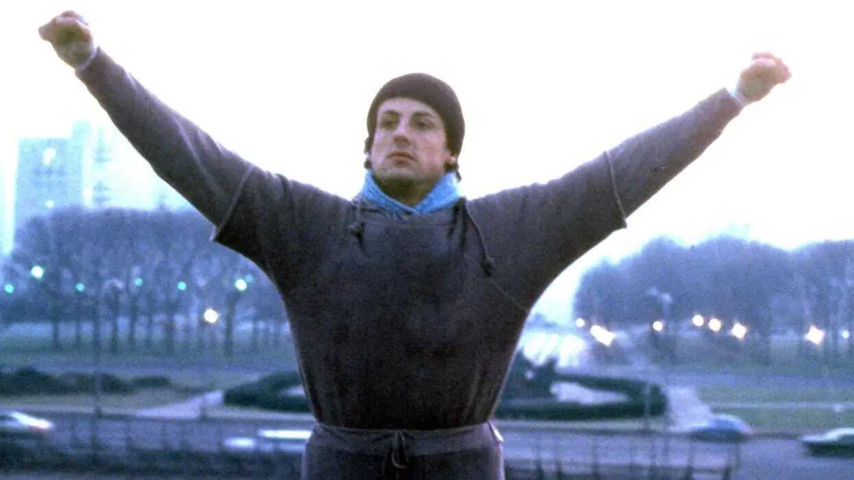 Sylvester Stallone in a still from Rocky (1976)