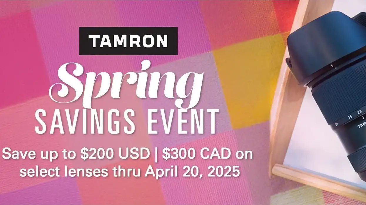Tamron Spring Savings Sale