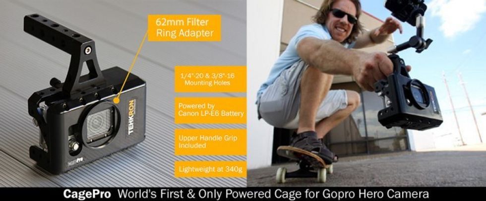 Tehkron-cagepro-for-gopro-hero3-with-handle