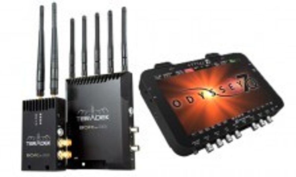 teradek bolt wireless hd high definition hd-sdi hdmi video monitoring odyssey7q convergent design monitor recorder camera shooting