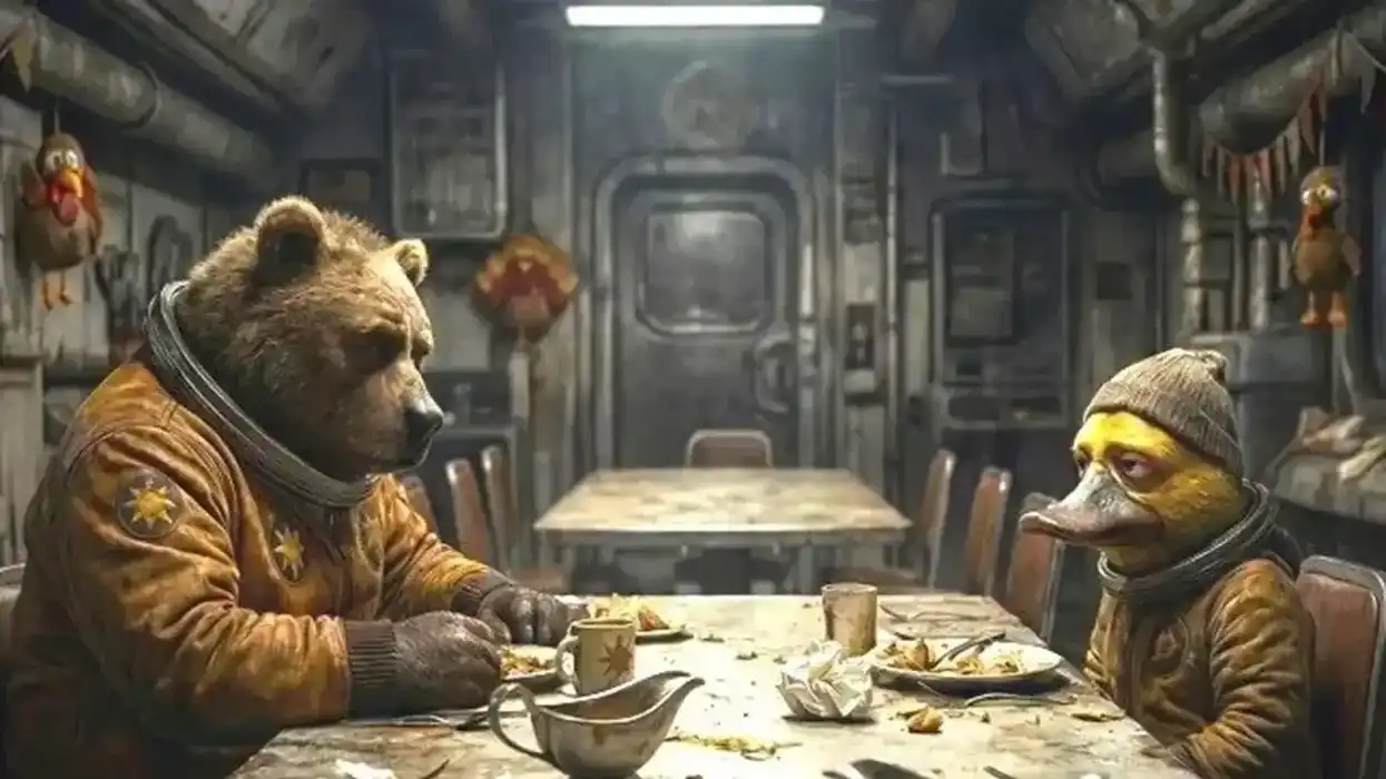 Thanksgiving Day AI short film