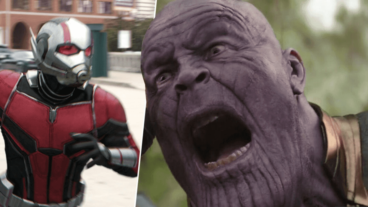 Thanos and Ant-Man