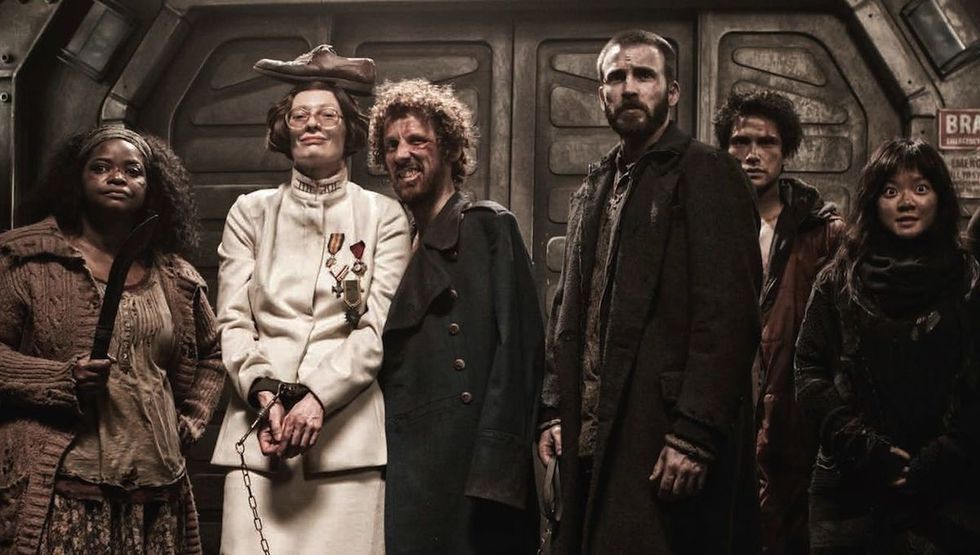 Chris Evans Compares the Practical Effects of ‘Snowpiercer’ to Marvel’s Green Screens
