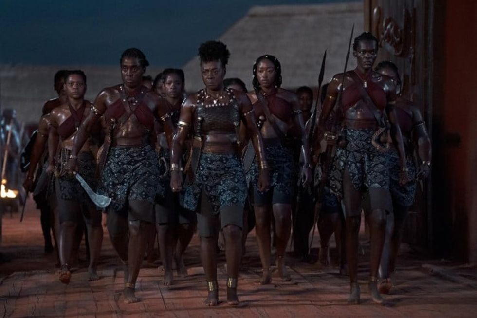 The cast of warriors in 'The Woman King' Dynamic character