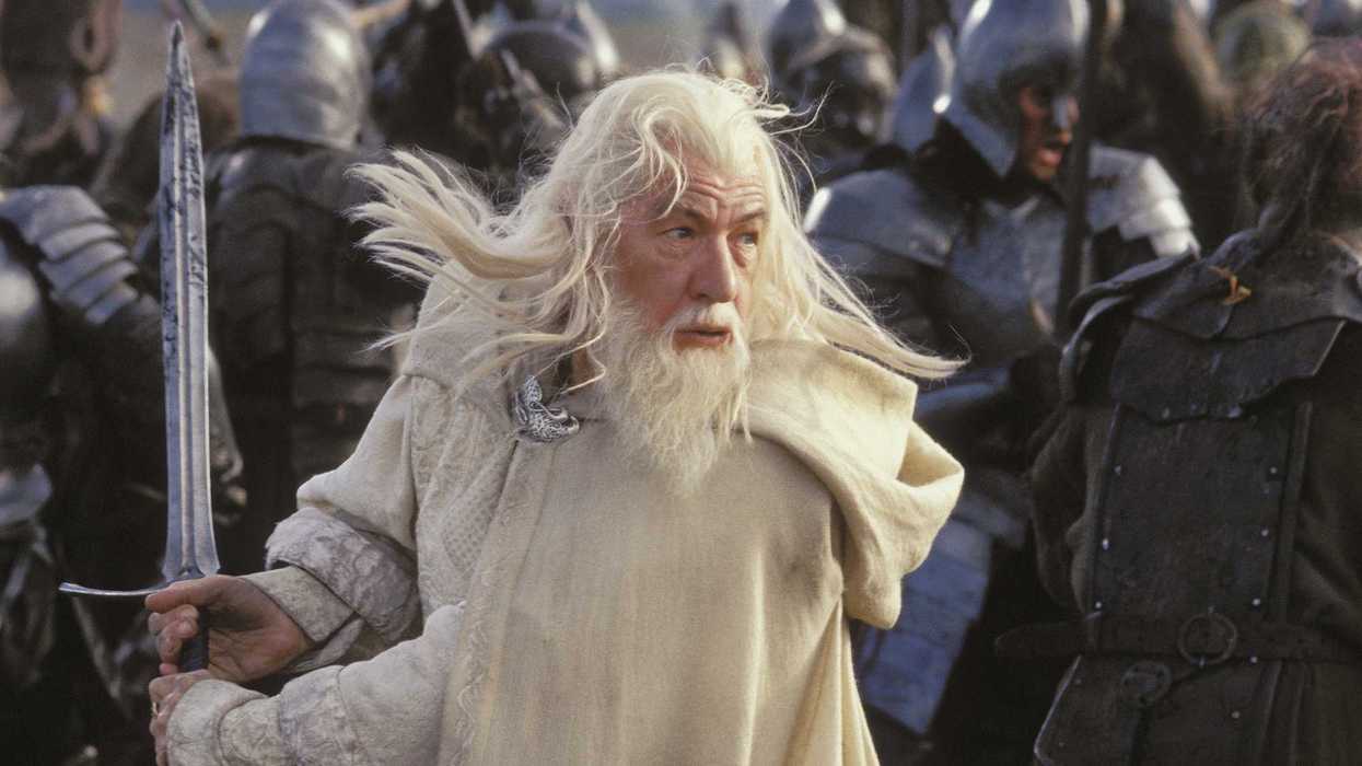 The character Gandalf from The Lord of the Rings film trilogy.