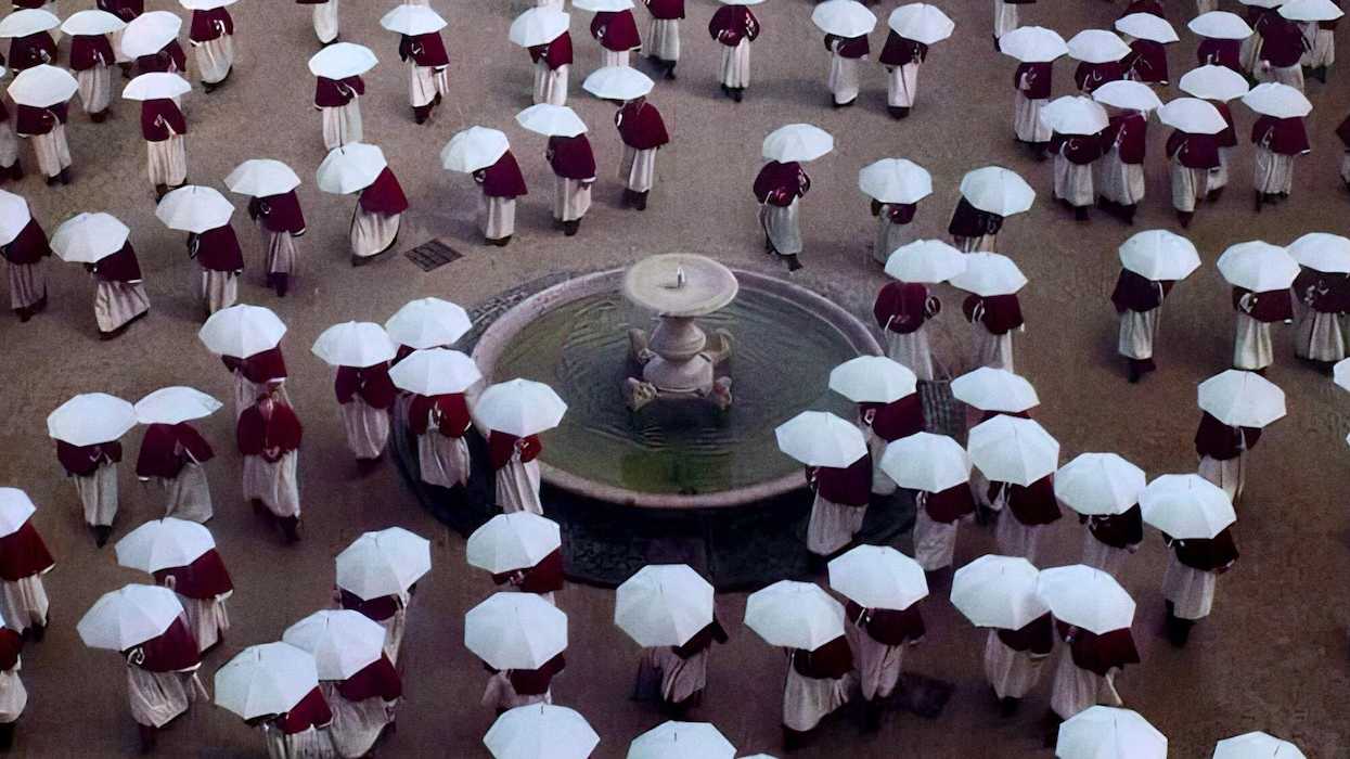 The Conclave Umbrella Scene Explained