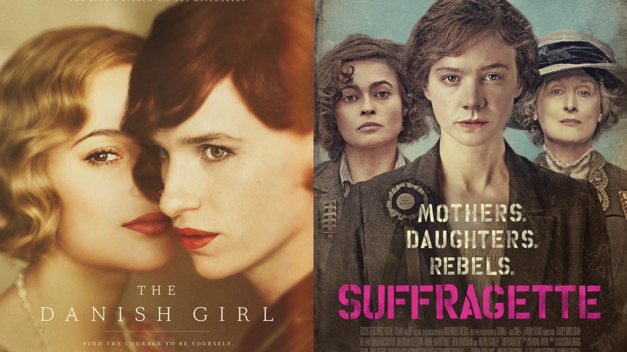 The Danish Girl, Suffragette Screenplays For Your Consideration