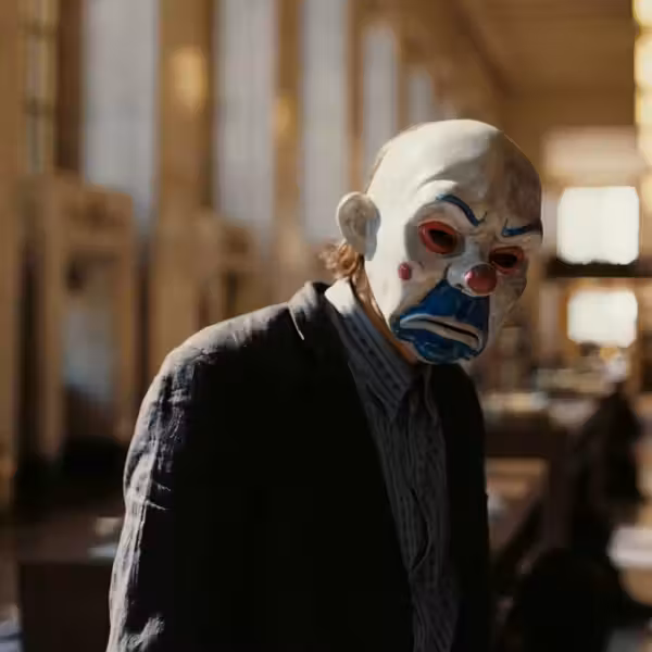 The Dark Knight opening scene