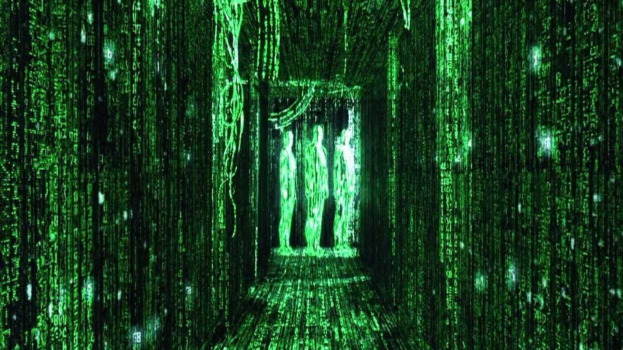 The Digital Rain Code in its full glory