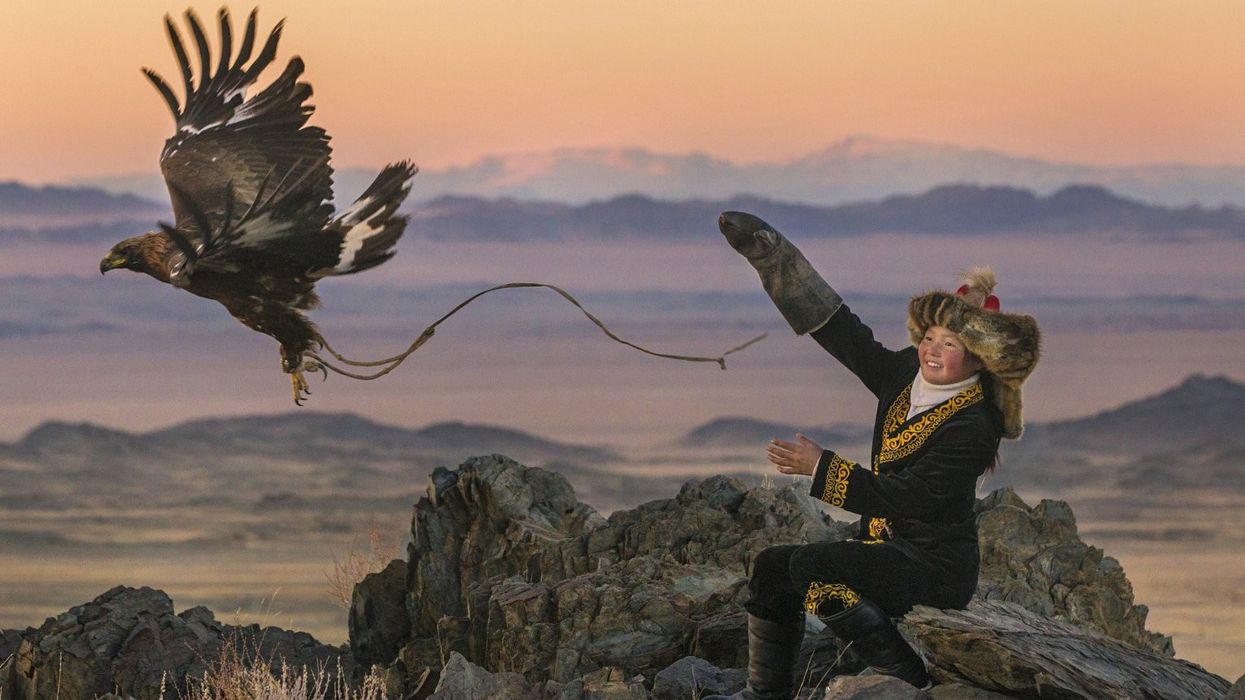 The Eagle Huntress Behind the Scenes