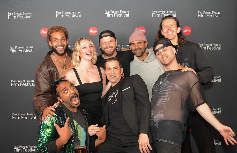 The full team behind the first year of the Past Present Feature Film Festival