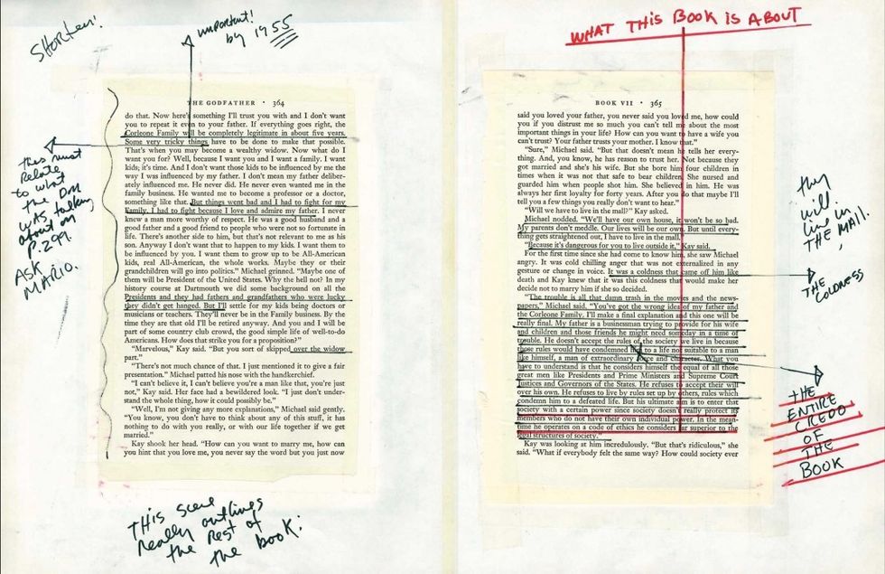 The Godfather Notebook