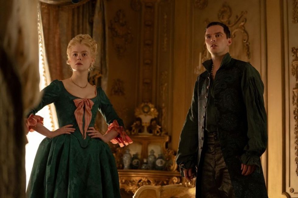 The Great, Elle Fanning Nicholas Hoult