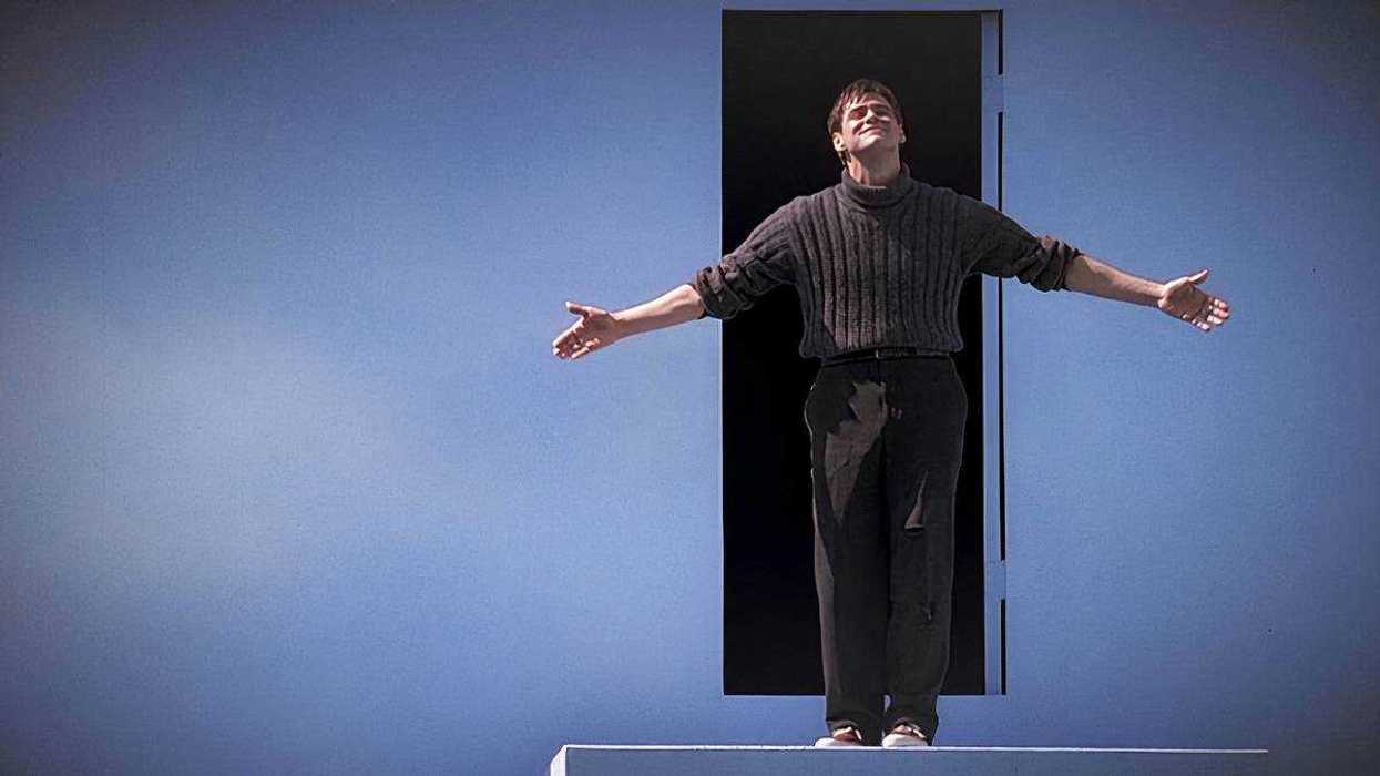 The iconic final scene of the 1998 film The Truman Show