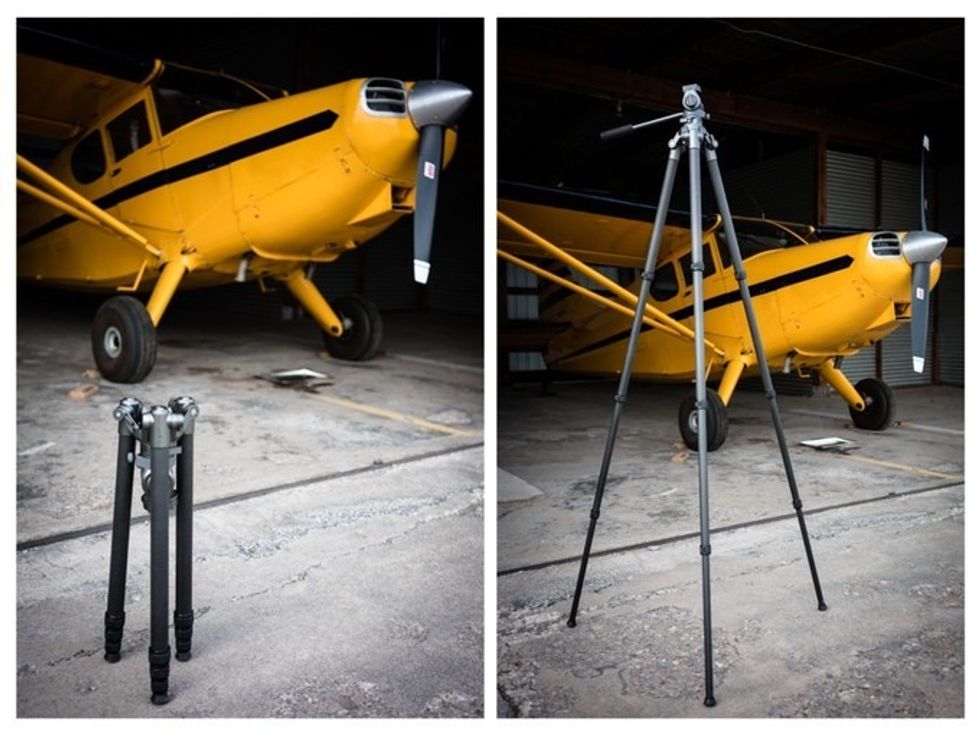 The International tripod from Nice Industries collapses down to 20
