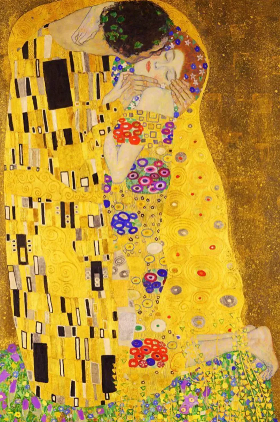 The Kiss by Gustav Klimt (1907)