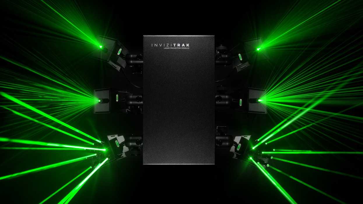 The laser based InviziTrak system completely eliminates removing camera markers in post.