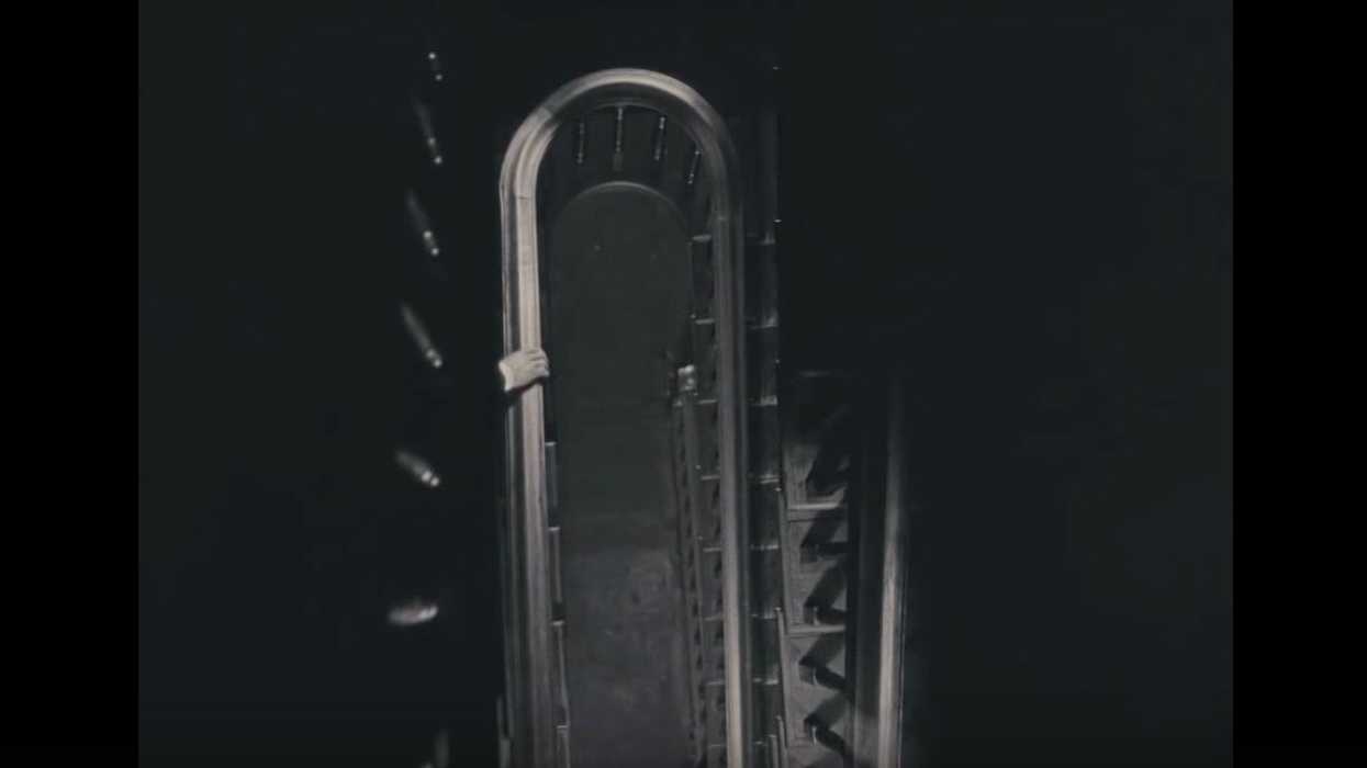 The Lodger Hitchcock Ebert no film school interview stairs