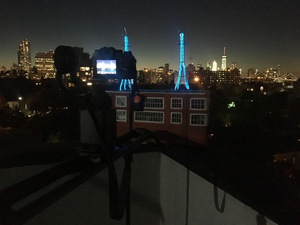 The_model_at_night