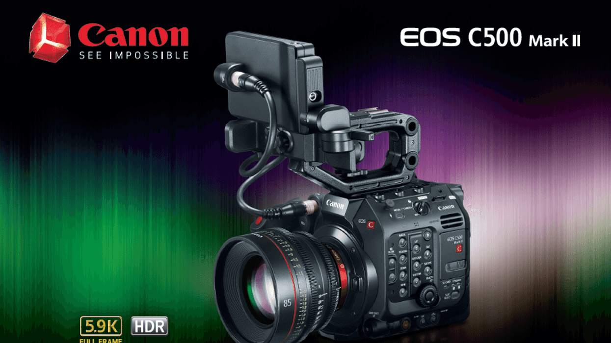 The new Canon C500 Mk. II