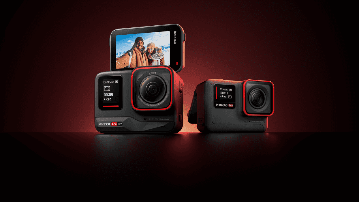 The New Insta360 Ace action cameras