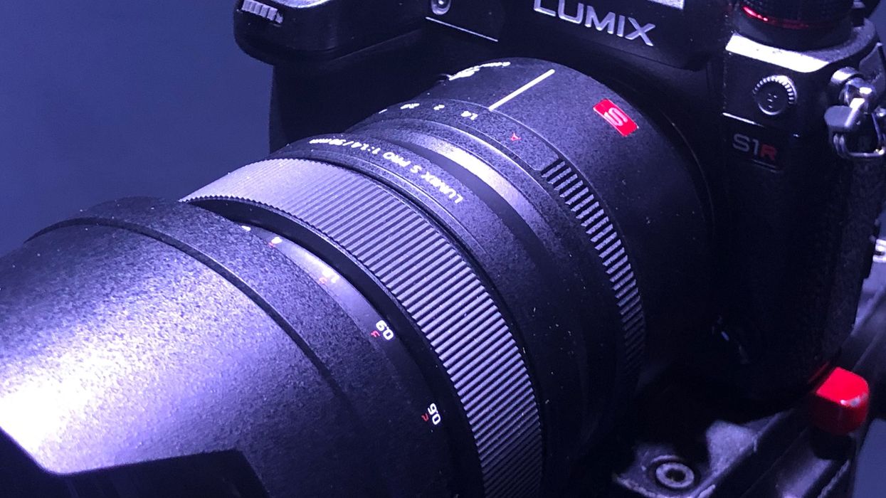 The Panasonic S1H Up Close and Personal.