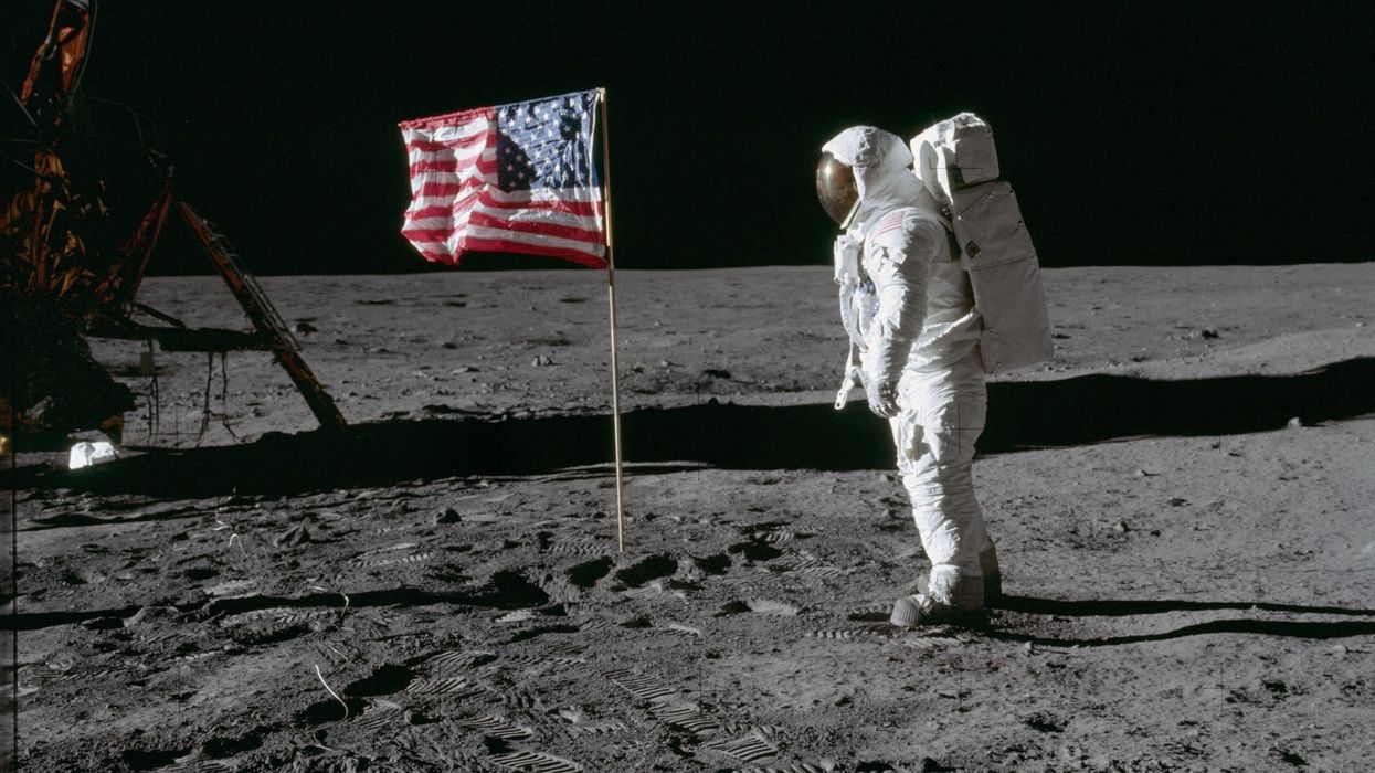 The Photos From the Moon Landing