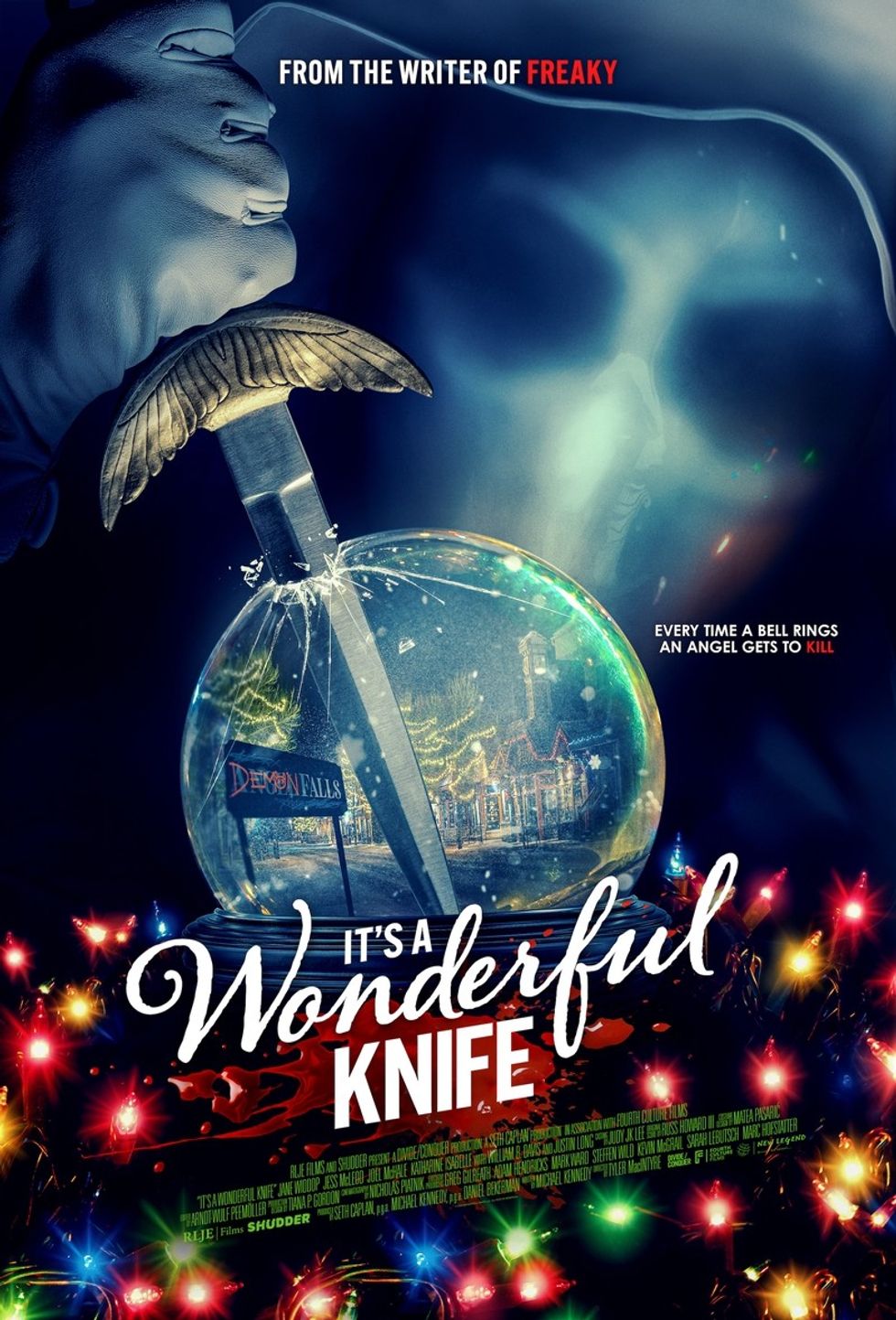 The poster for 'It's a Wonderful Knife'