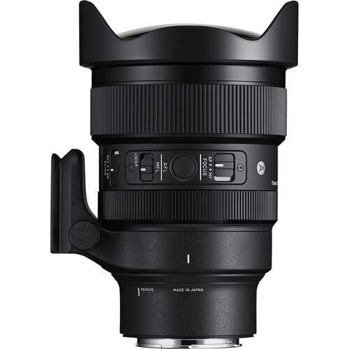 The Sigma 15mm F1.4 DG DN Diagonal Fisheye Art lens