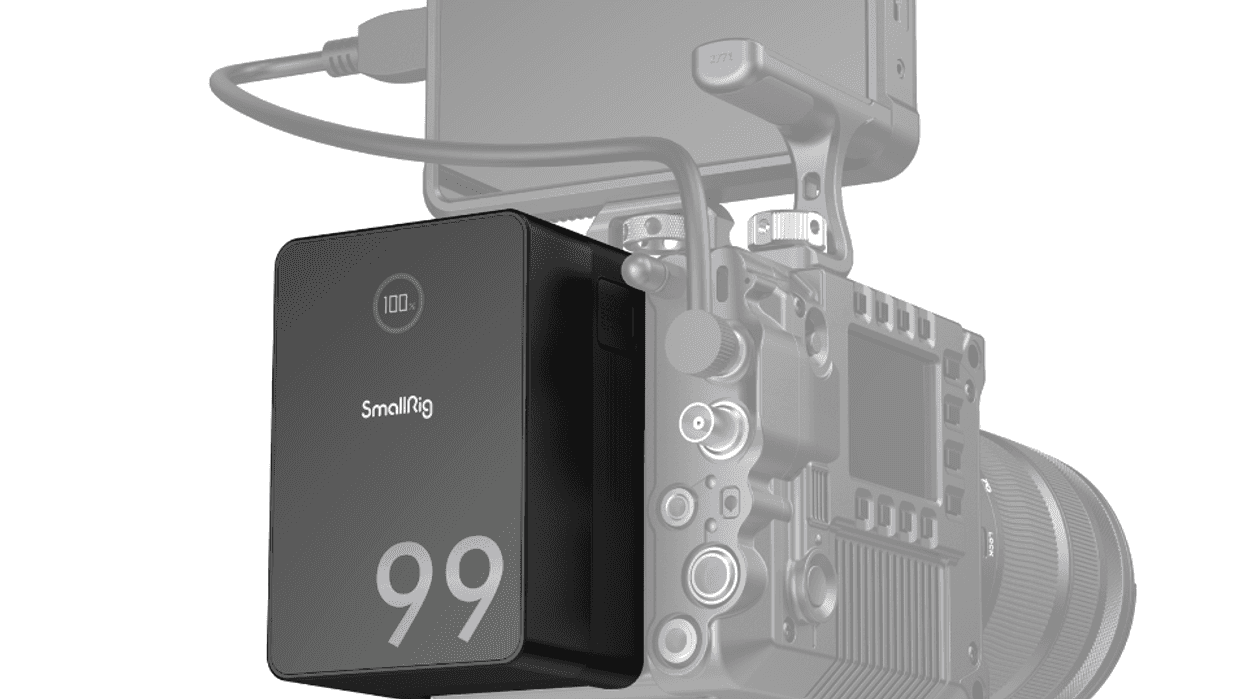 The SmallRig VB99 Pro Mini on a white background