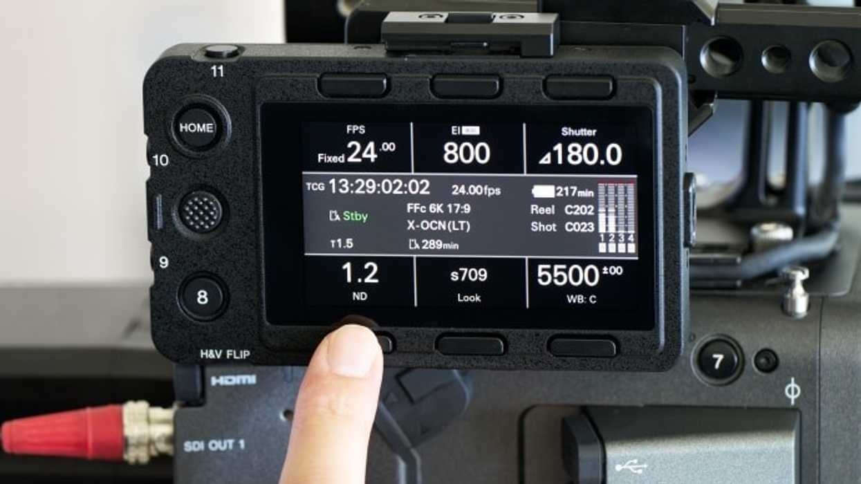 The Sony BURANO Already Has a Firmware Update on the Way