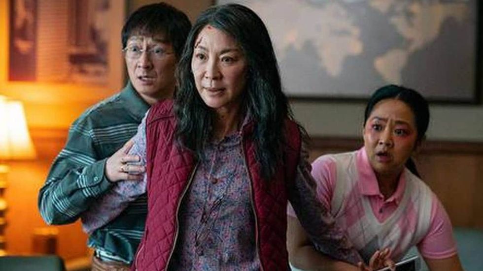 The Wang family in 'Everything Everywhere All at Once'