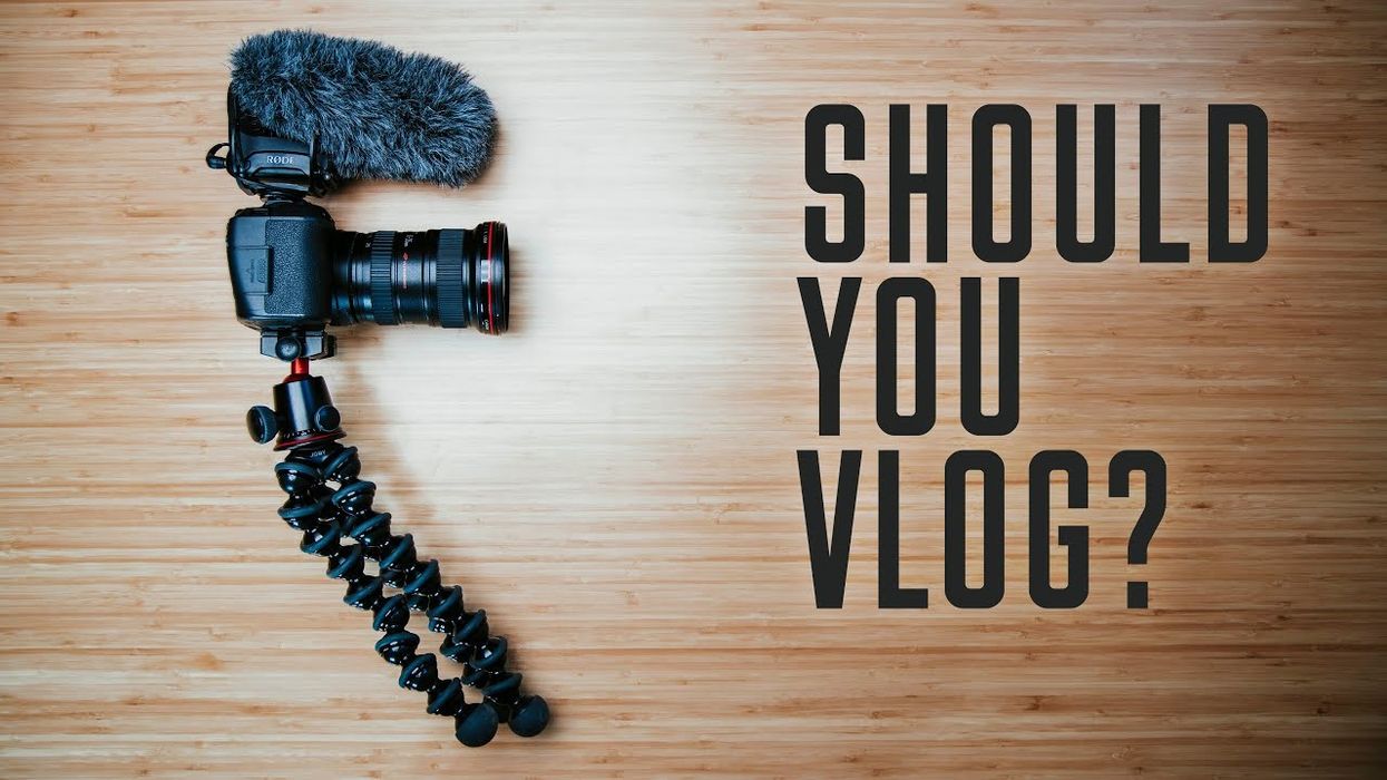 There are five things you need to start a vlog, and none are hardware related.