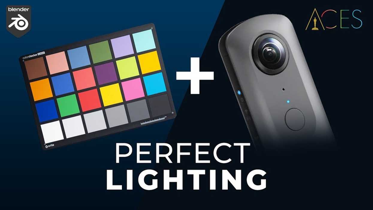 This VFX workflow nails lighting between reality and 3D assets