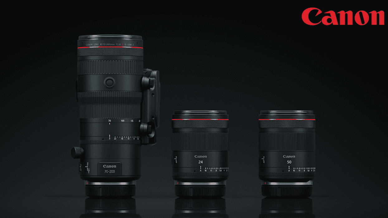 Three new Canon Hybrid RF lenses
