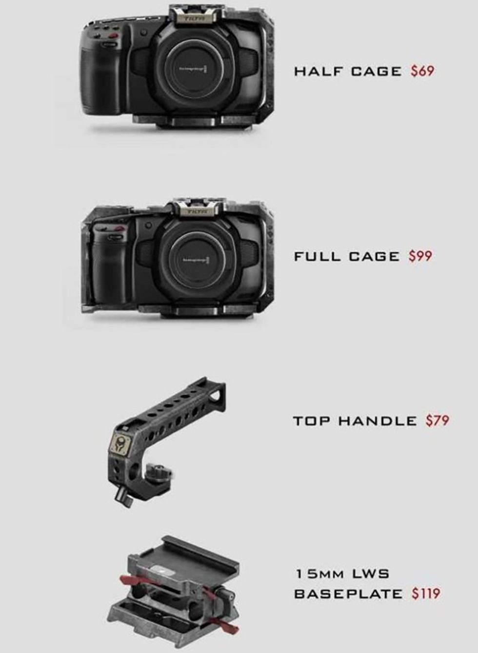 Tilta Cage Options