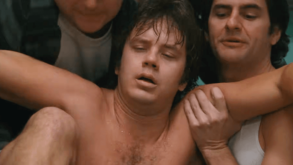 Tim Robbins as Jacob Singer in the 1990 psychological horror film Jacob's Ladder
