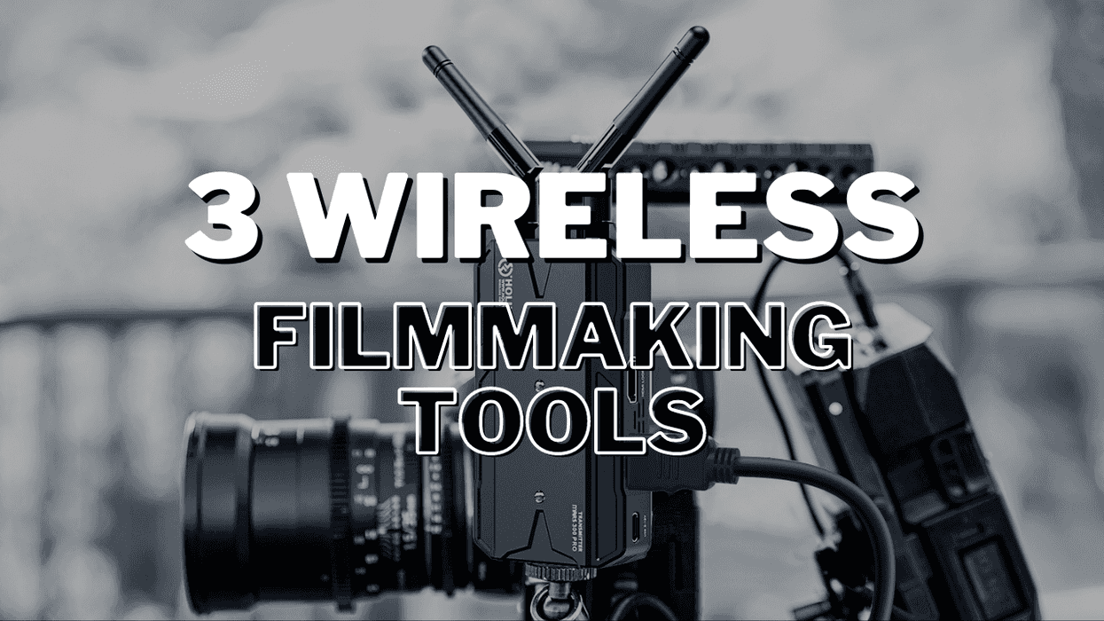 Tired of Cable Clutter? Use These 3 Wireless Filmmaking Tools to Join the Cordcutter Revolution