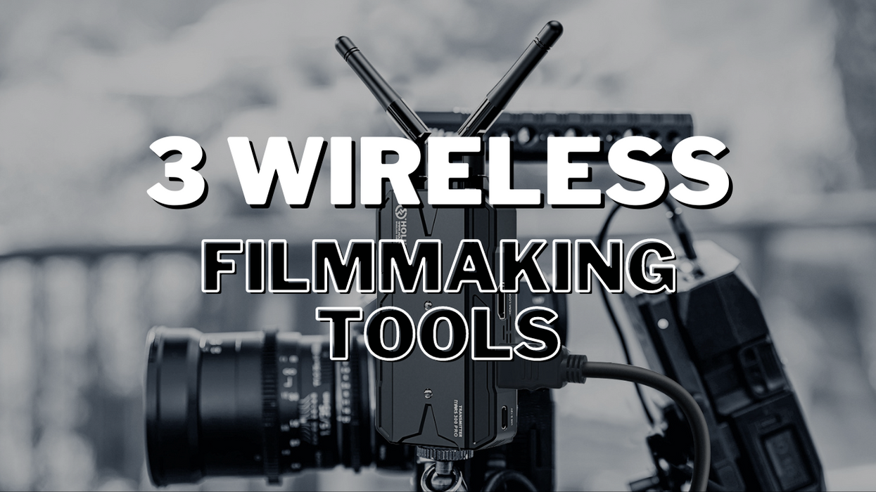 Tired of Cable Clutter? Use These 3 Wireless Filmmaking Tools to Join the Cordcutter Revolution