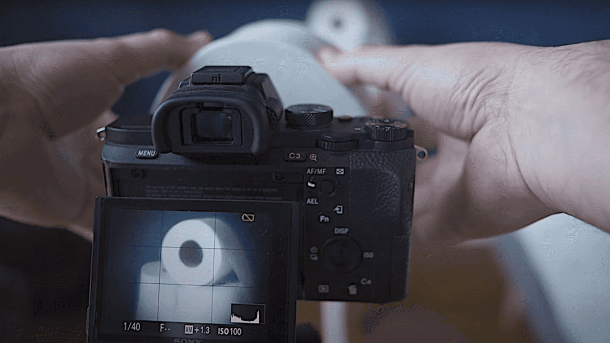Toilet Paper Lens