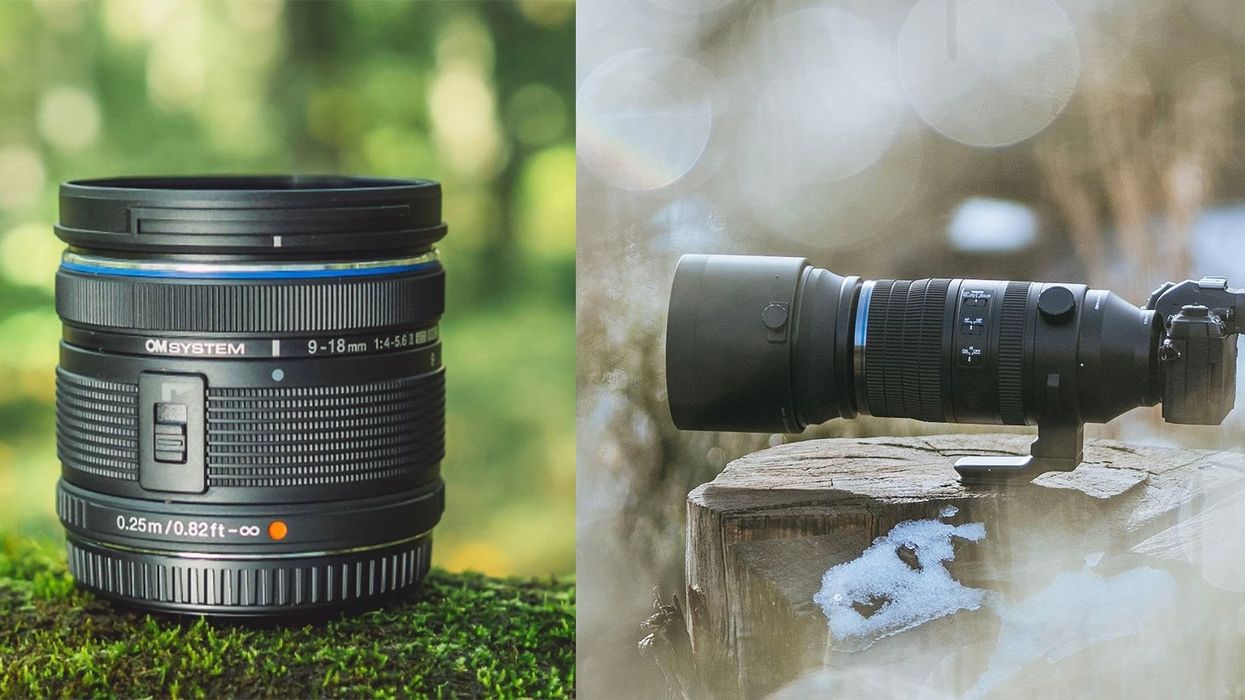 Two new lenses from OM SYSTEM