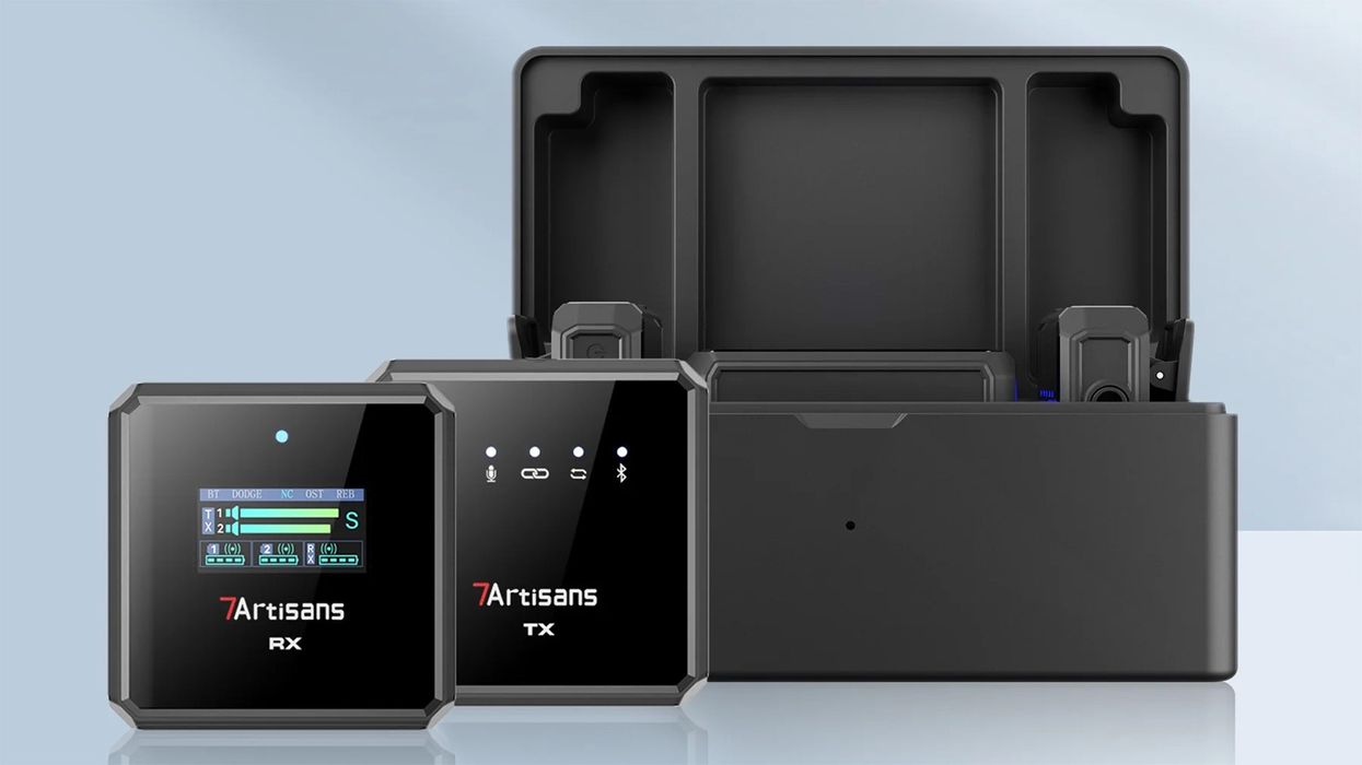 Two of the 7Artisans Wireless Lav System Kit
