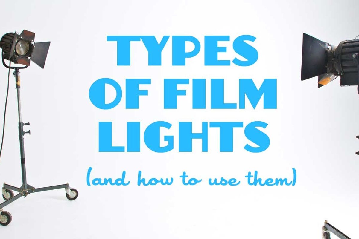 Types of Film Lights (and How to Use Them)
