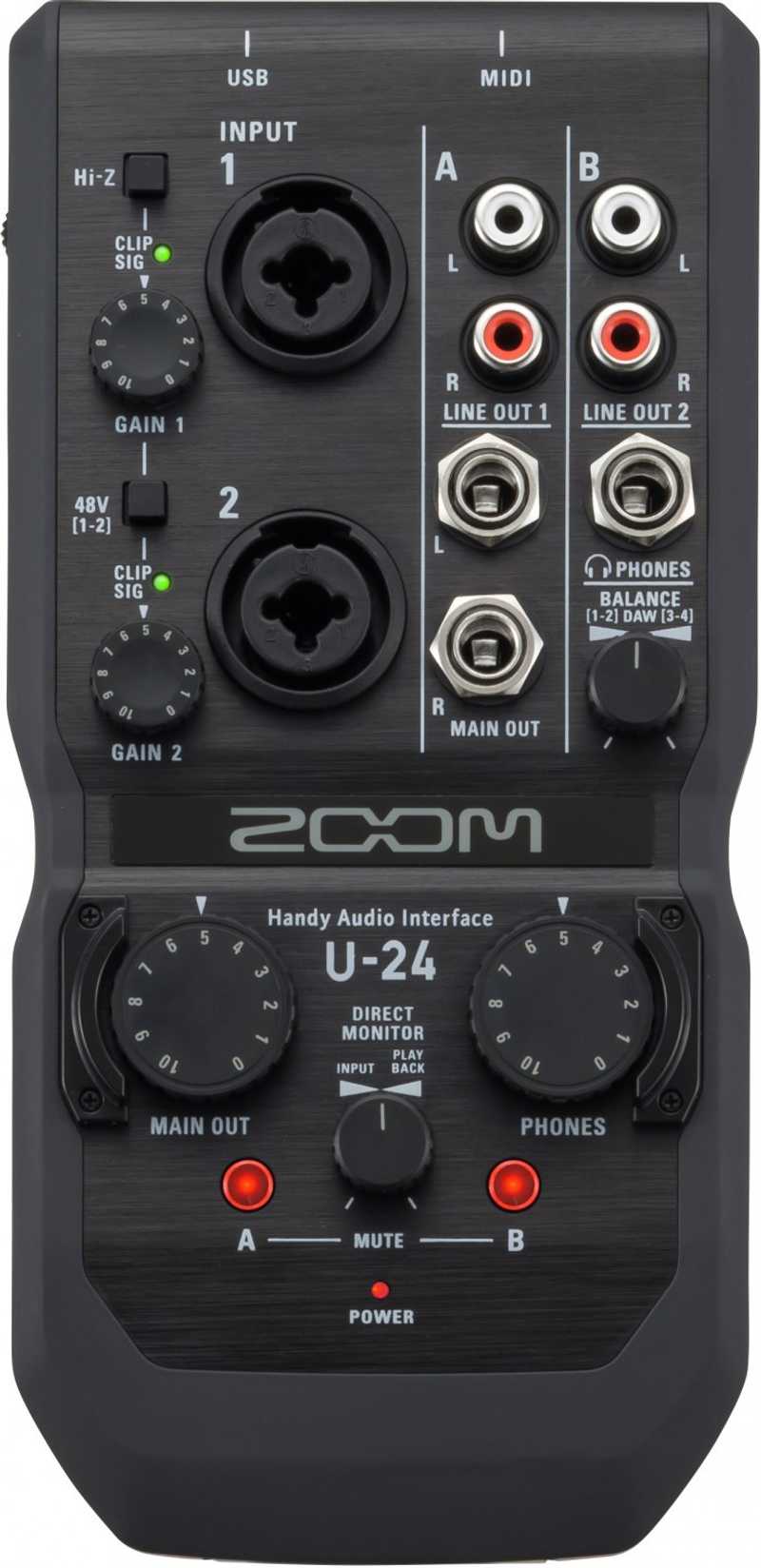 Zoom AIH-1 Mount for U-Series Audio Interfaces