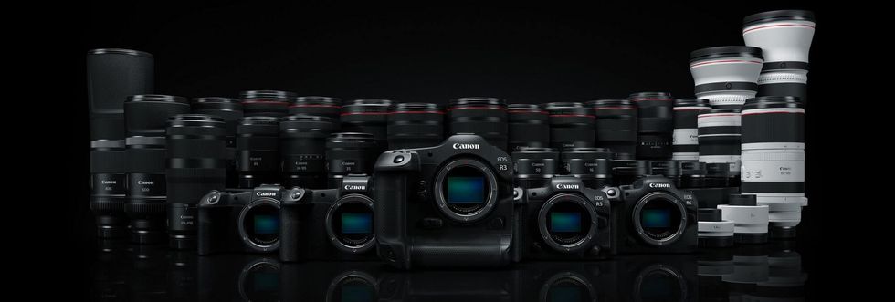 \u200bCanon cameras and lenses