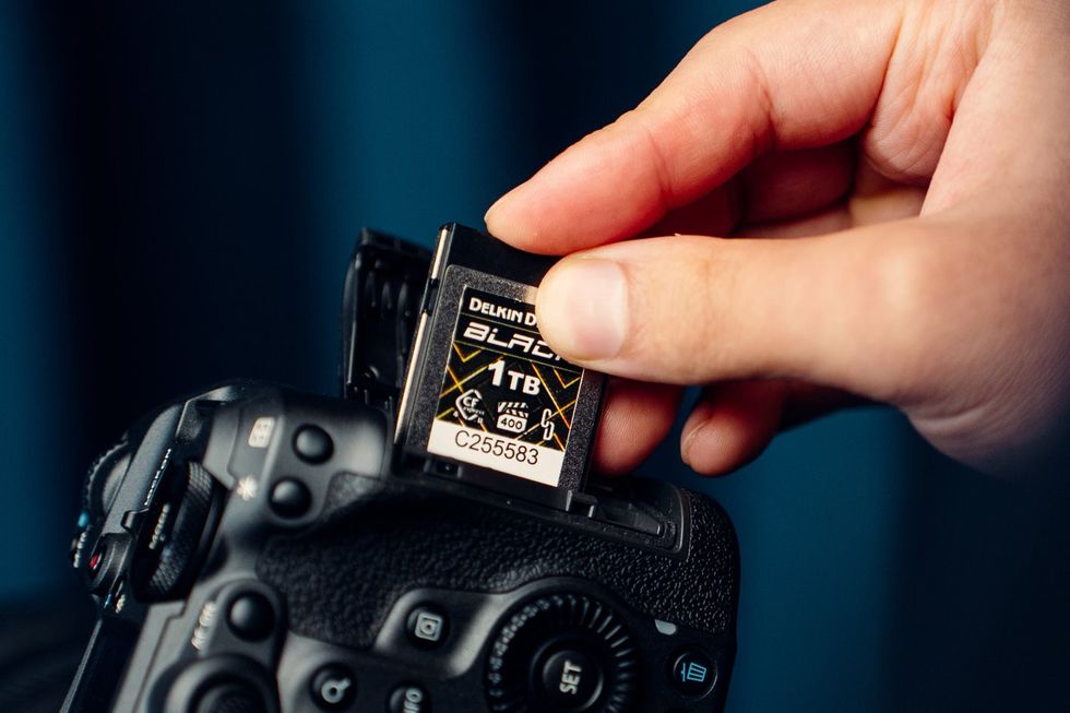 \u200bDelkin Black Memory Cards